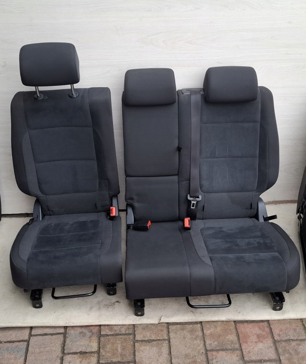 VW TIGUAN and LIFT seat rear part ALCANTARA 14r