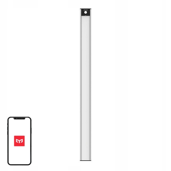 Svítilna do skříně Yeelight Closet Light 60cm 2700K (stříbrná)