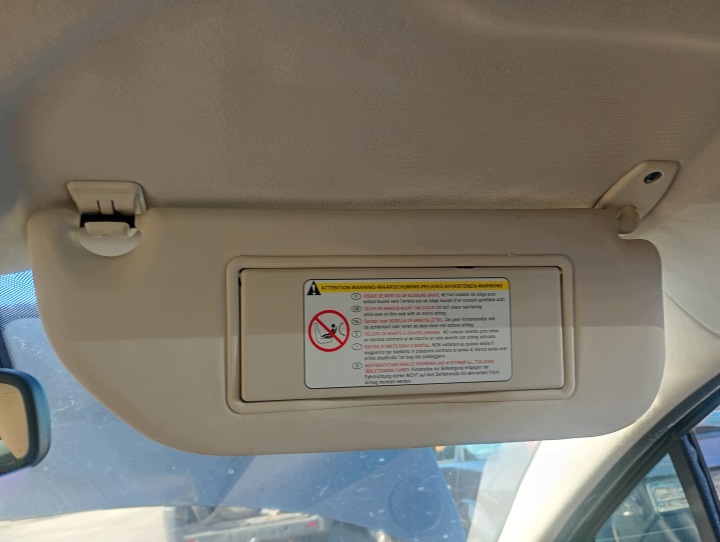 Panneau ombrage bouclier Couverture tablier moteur PRZECIWSLONECZNA Droit Passegers Citroen C4 1 et 04-10