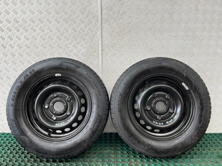 FORD TRANSIT CUSTOM kotači felge CALOROCZNE 5x160 215/65R16C 2024r 7mm 2SZT.