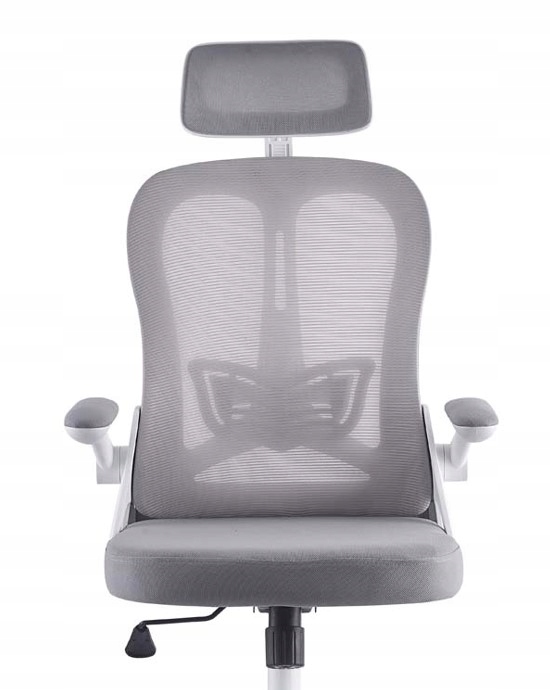 Otočné křeslo Horseking šedé ergonomické pohodlné ms028 kancelářské herní křeslo