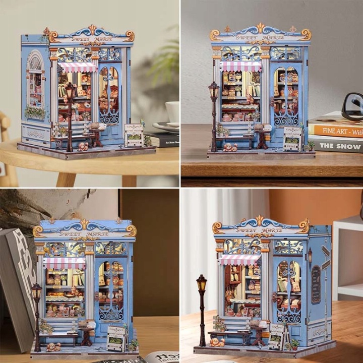 Book nook DIY CuteBee Кондитерська Sweet Marie LED 242 ел. — фото 5