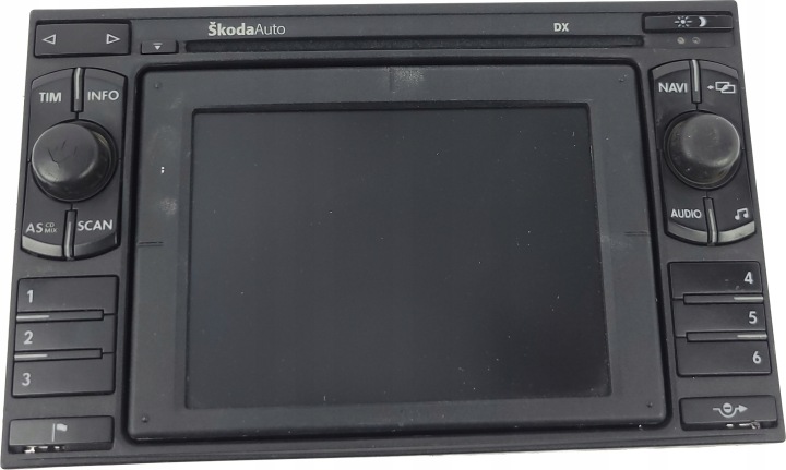 SKODA SUPERB and button GUZIK GUZIKI FRONT PANEL RADIA navigation devices MFD 1 OPIS