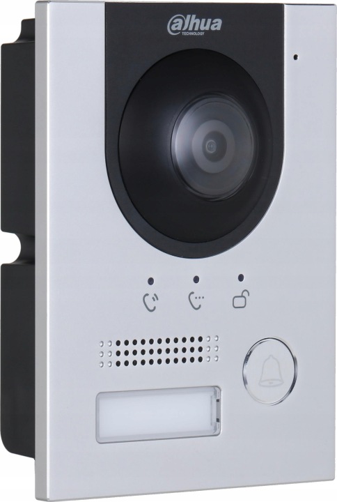 Videotelefon Dahua VTO2202F-P-S3, 2Mpx, PoE, Kompatibilní 2-Wire