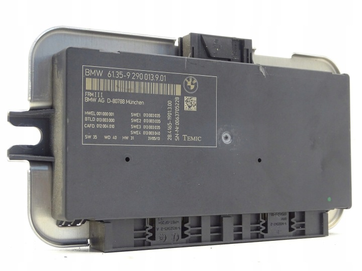 module control unit of the lights BMW X3 F25 9290013