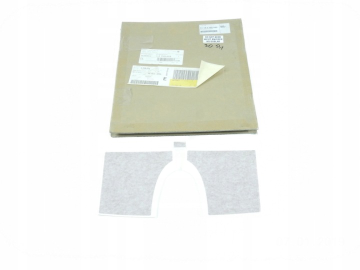 KOMPLET TYLNYCH PASKOW RED MINI R58 / 51142759655