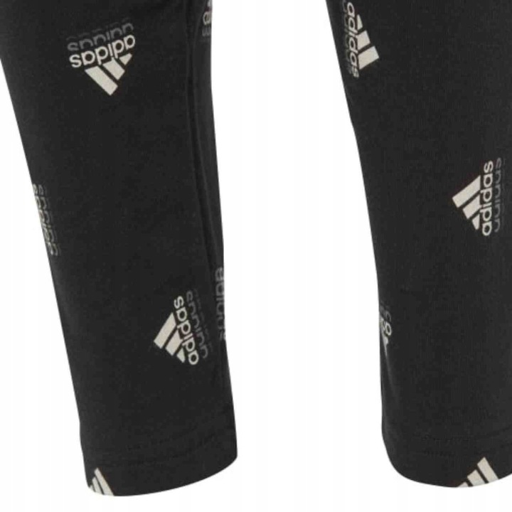 Легінси для дітей ADIDAS BRAND LOVE принт чорно-білі IB8916 р. 152 см — фото 3