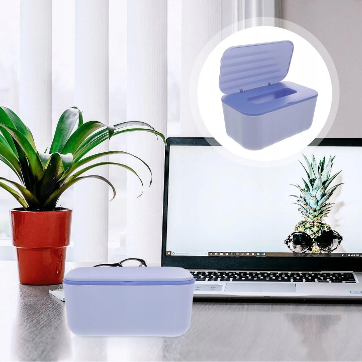 Фіолетовий органайзер NA серветки і папір для ванної і кухні — фото 8