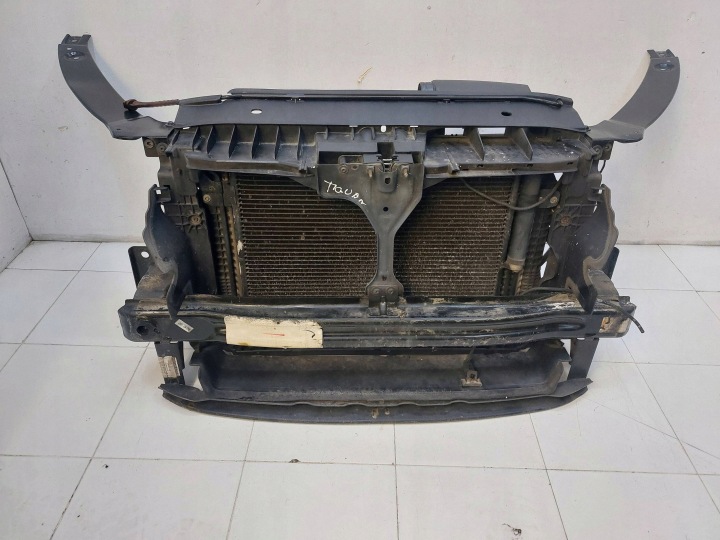 VW TIGUAN 5N0 2.0 TDI 08r> Schlossträger Kühler Lüfter träger KOMPLET