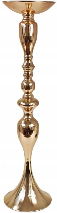 Podstavec Držák Na Květináč Stojan Na Květiny 64 cm zlatý BC-4