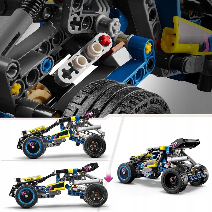 Конструктор Набір LEGO TECHNIC 42164 Гоночний всюдихід всюдихідний — фото 9