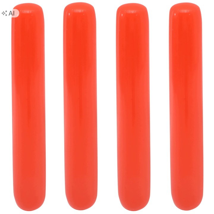 Надувний CHEER STICKS чотири шт. 60 см для вибухів на матчах