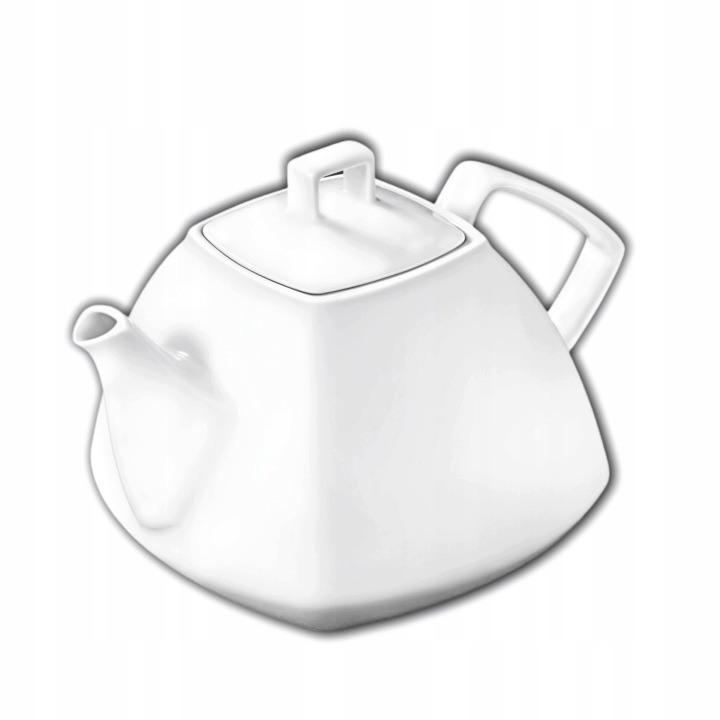 Konvička na přípravu čaje z bílého porcelánu Wilmax 1050 ml
