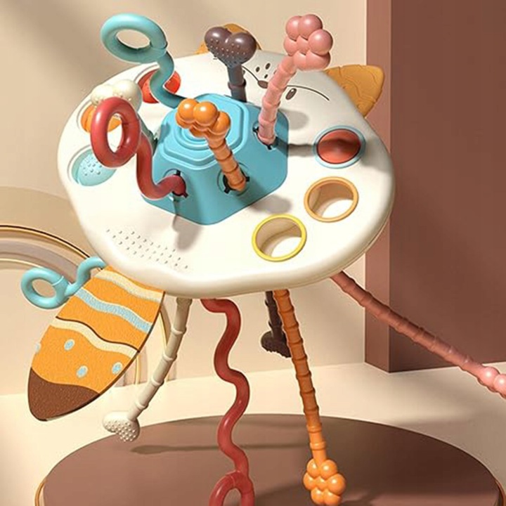 ZABAWKA SENSORYCZNA MONTESSORI GRZECHOTKA DLA NIEMOWLĄT LIS WOOPIE BABY Marka Woopie