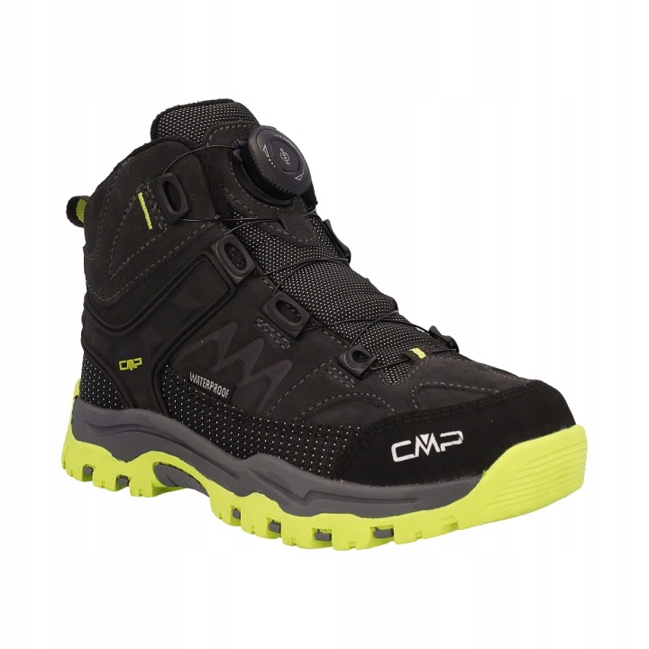 Взуття трекінгове дитяче CMP KIRUNA MID FITGO FLEECE - 31, Сірий, TREKKIN — фото 6