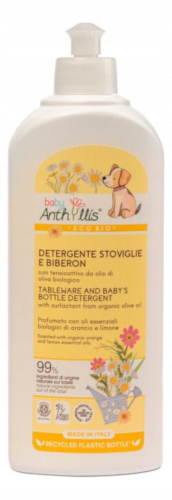 Anthyllis Baby Еко рідина для ручного миття пляшок дитячих 500 мл