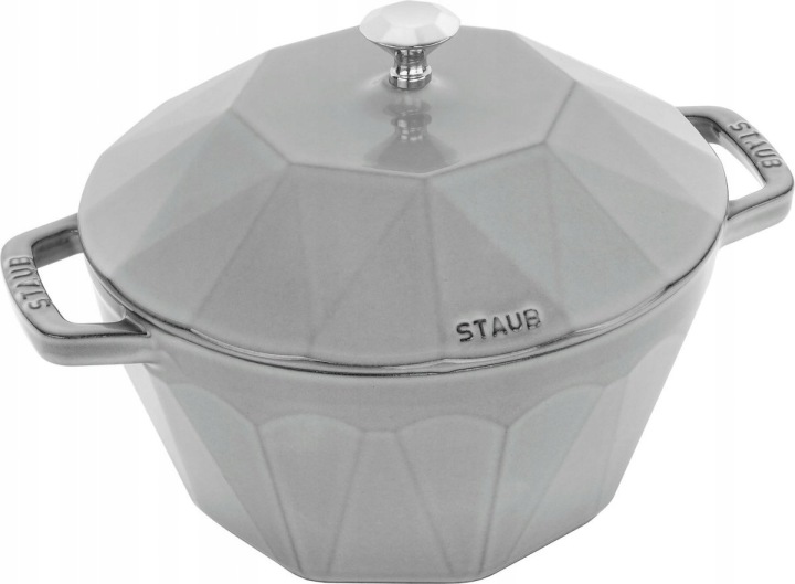 Staub Special Cocotte Hrnec Diamant 2.8 l, šedý La Cocotte