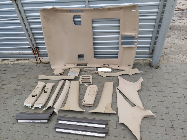 tapacír střechy kryt SLUPKA KPL LEXUS LS 430 LIFT