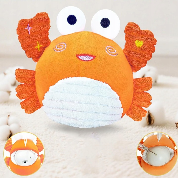 Іграшка KRAB для дітей музична рухома з зарядкою USB подарунок — фото 2