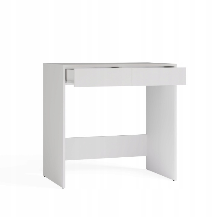 Письмовий стіл TopEshop білі прямокутні з 2 шухлядами 81x50x80 см (після повернення) — фото 3