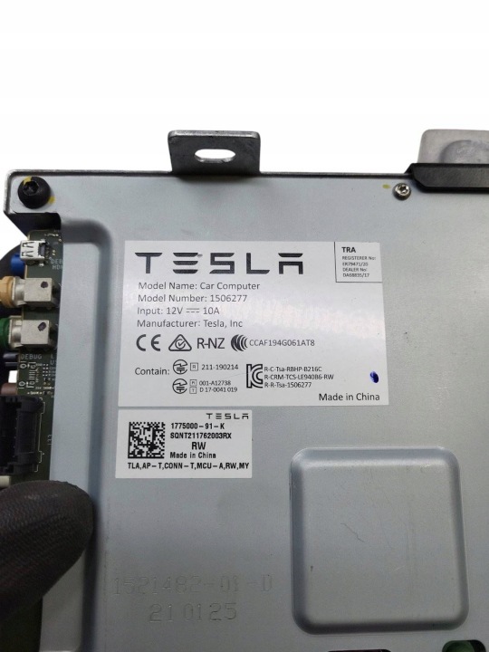 2022 Tesla Modello Y Tempomat Modulo 1506277 8