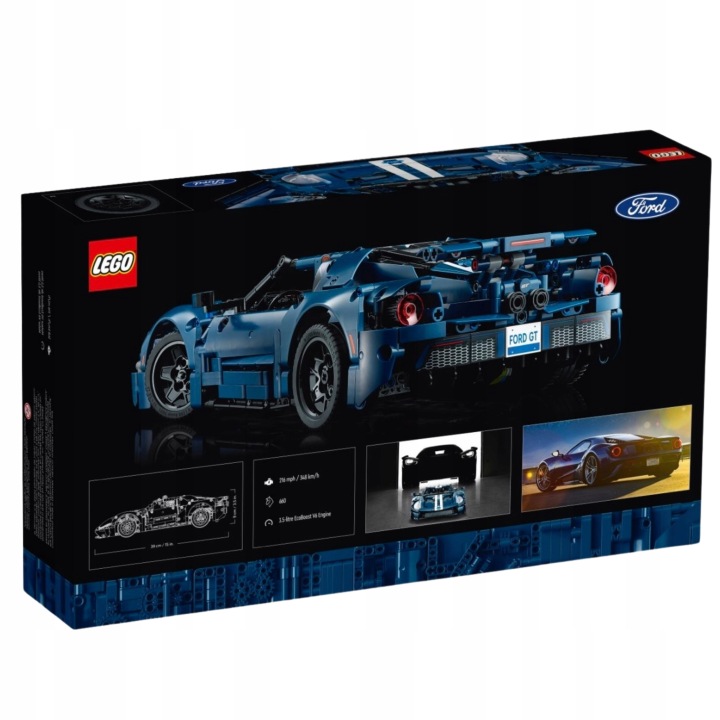 LEGO Technic 2022 Ford GT 42154 — фото 9