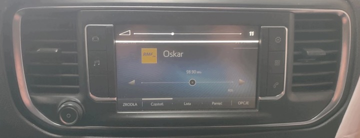 displej RADIA navigacije GPS PROACE II JUMPY EXPERT III 9825031680