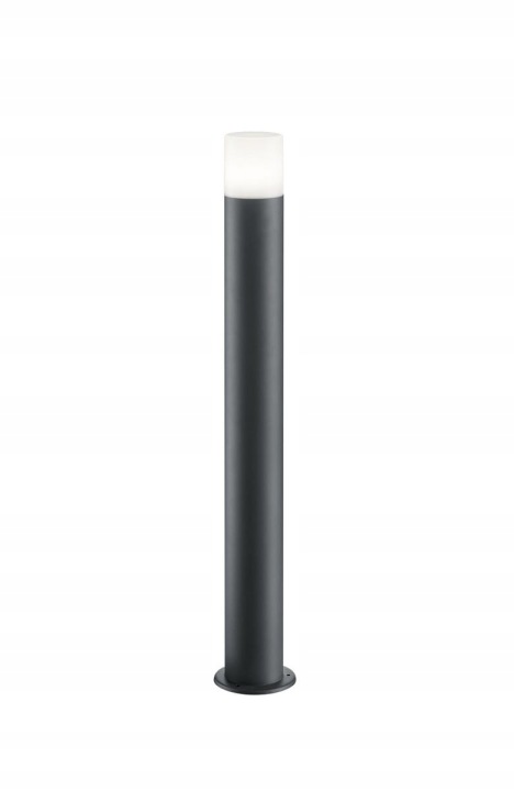 Zahradní lampa Trio Hoosic antracit, hliník, E27, 80 cm, IP44