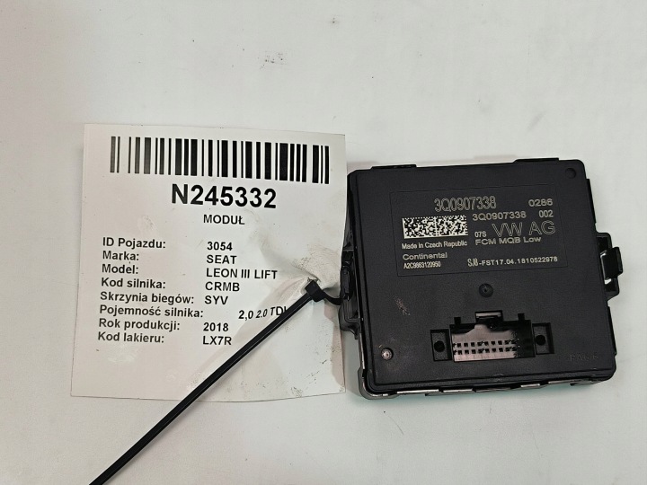 modul 3Q0907338 SEAT LEON III LIFT