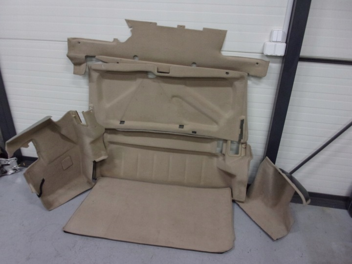 MERCEDES R129 SL 500 upholstery mats boot CHAMPIGNON 1296903230