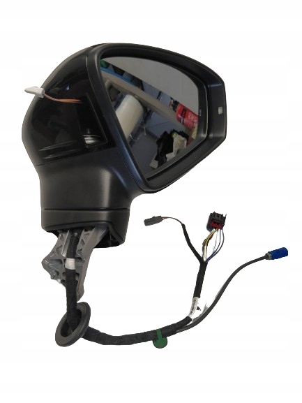 VW TIGUAN II 5NB SPECCHIETTO RETROVISORE Destro Anteriore Anteriore ASYSTENT - KAMERA 13+2+1 PIN