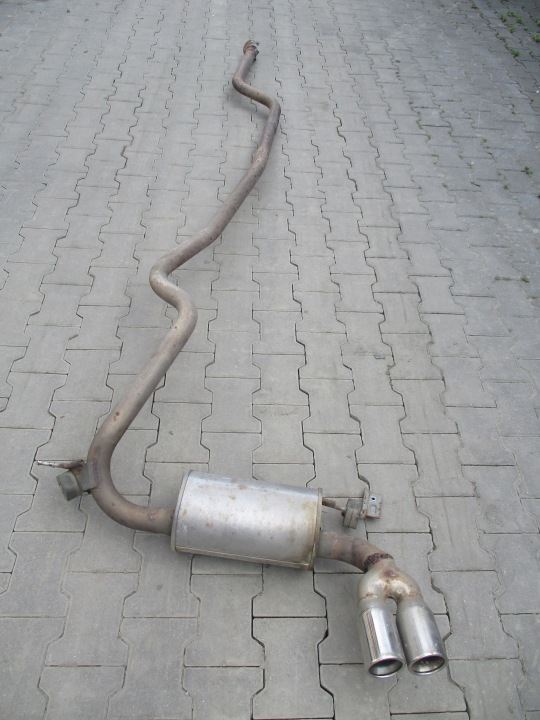 Dämpfer Endschalldämpfer Auspuff BMW 3 F30 2.0D 8518877