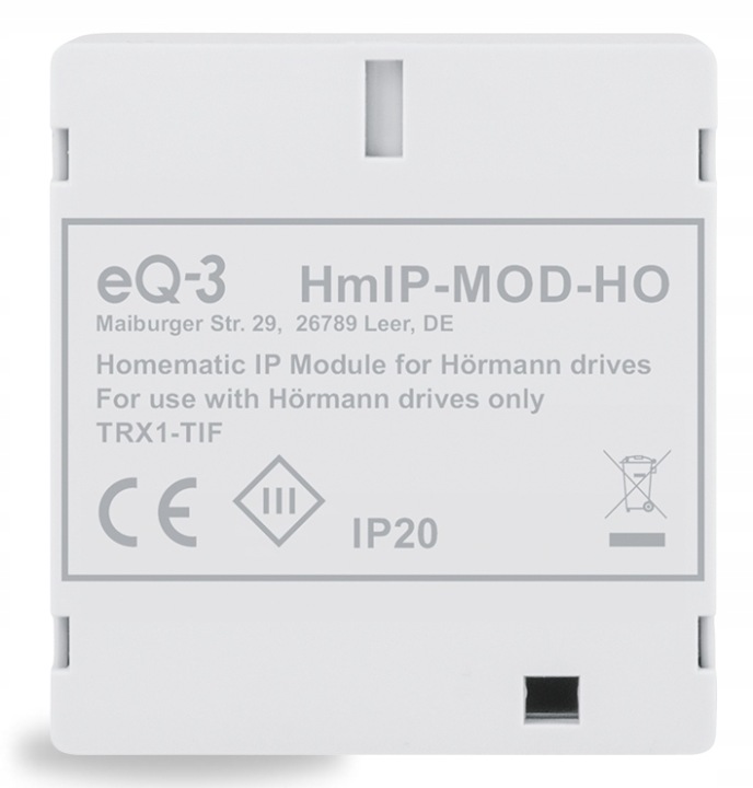 Homematic Ip Kontroler garážových vrat pro pohony Hörmann HmIP-MOD-HO