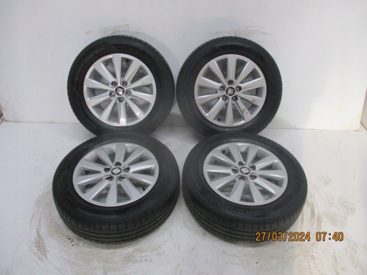 ruote CERCHI pneumatici, gomme SEAT IBIZA 6F0 R15 4MM