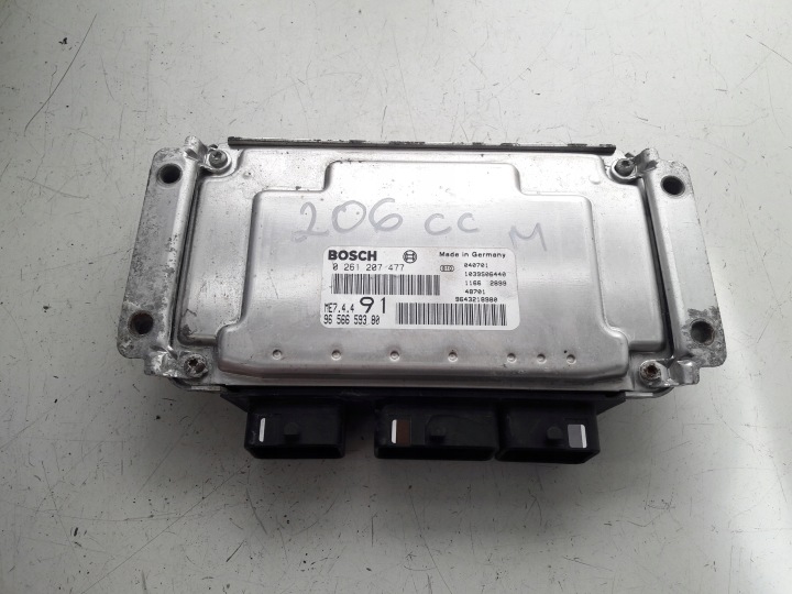 Bedienteil DES MOTORS 9656659380 Peugeot 206 CC