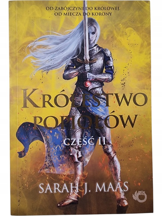 Zdjęcie egzemplarza: Królestwo Popiołów część II / Szklany Tron / Sarah J. Maas