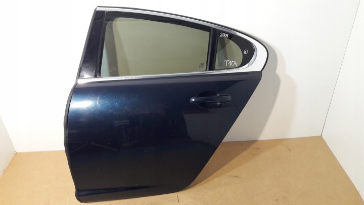 JAGUAR XF250 X250 Portière Arrière Gauche Arrière Gauche Graphite GRANAT (T104)