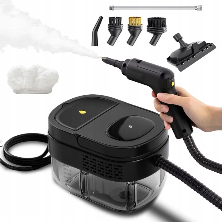 Parní Čistič Oken Parní Čistič 3 Bar 1600 ML 2500 W 1.5 M Parní Hadice