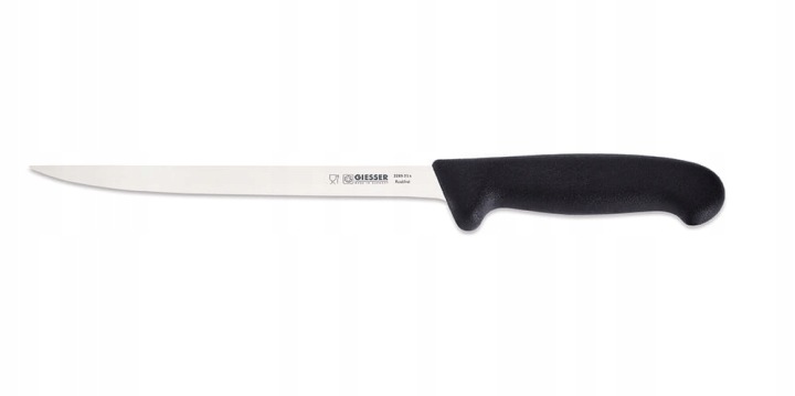 Giesser 2285 21 nůž na filetování 21 cm, černý