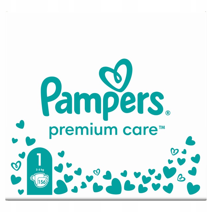 Pampers Premium Care 1, 2-5 кг, 156 шт. — фото 2