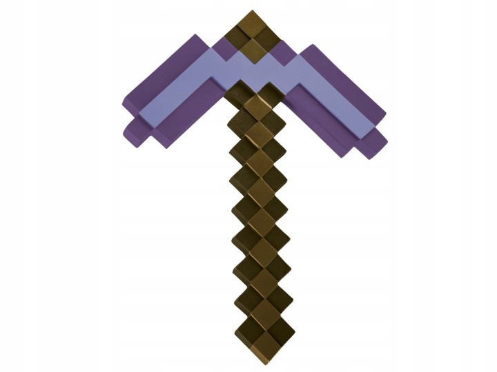 Кирка MINECRAFT фіолетовий ENCHANTED алмазний інструмент гра пікселі