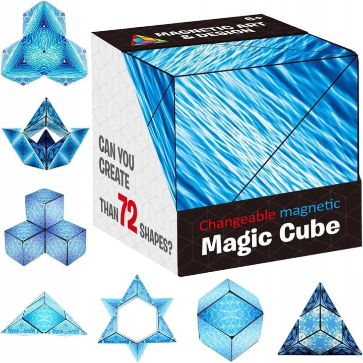 Фіджет Cube Magic Toys Кубик антистрес Головоломка магнітна Іграшка