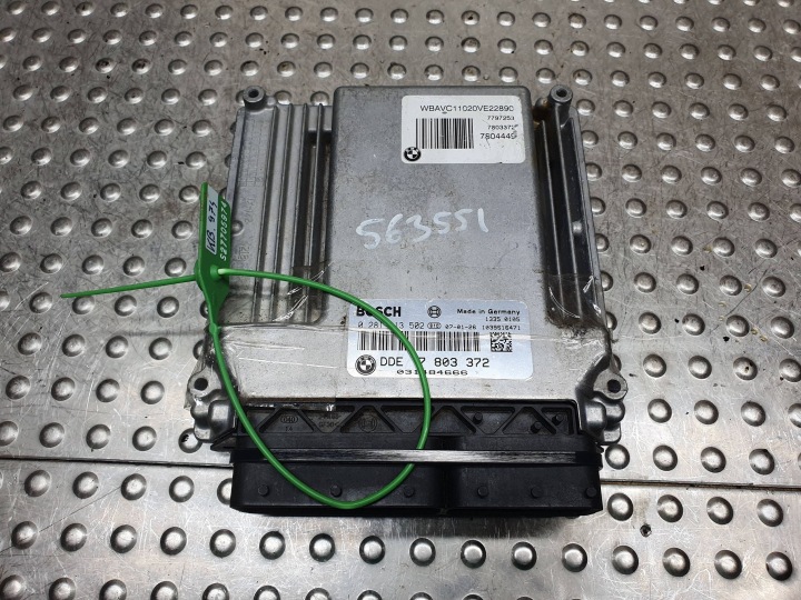 Bedienteil Computer DES MOTORS 7803372 0281013502 BMW E90 E91 2.0 D