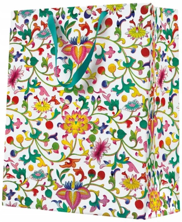 Сумка паперова Преміум Large 26,5x33,5x13 см Східний Garden, Paw PAW
