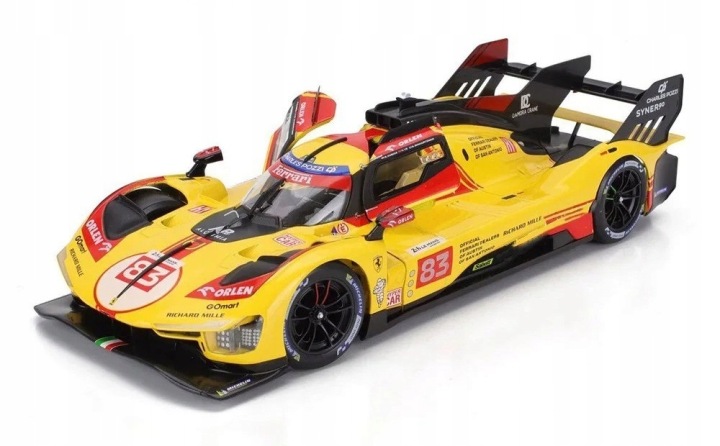 Ferrari racing 499p 24h le mans hypercar 2024 — фото 3