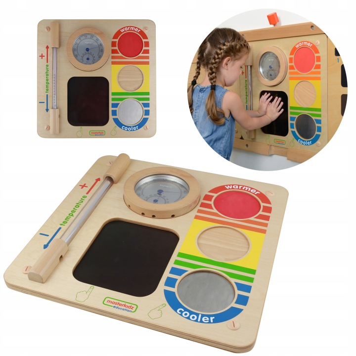 Tablica Montessori Nauka o Temperaturze MASTERKIDZ