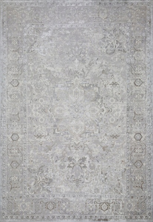 Koberec 140x190 Elba 4 Ornament světle ocelový