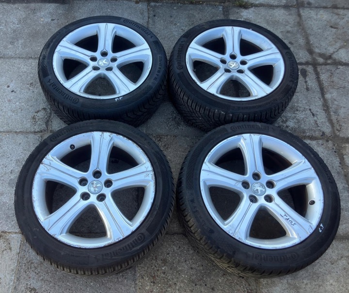 CERCHI RUOTE ruote ZIMA LATO PEUGEOT 508 e GT 9671402080 235 45 R18 CONTINENTAL