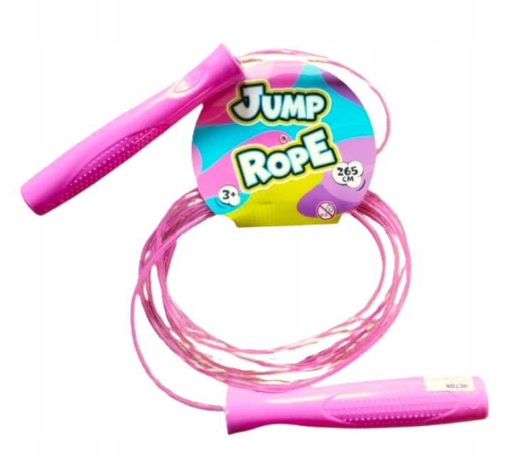Скакалка Jump Rope 265 см Рожева