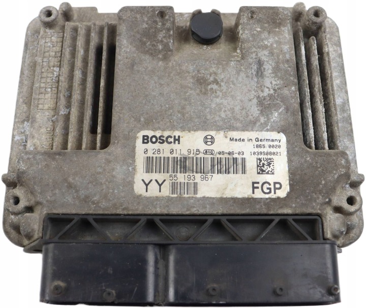 OPEL VECTRA C modul riadiaca jednotka MOTORA 1.9D 55193967 0281011915